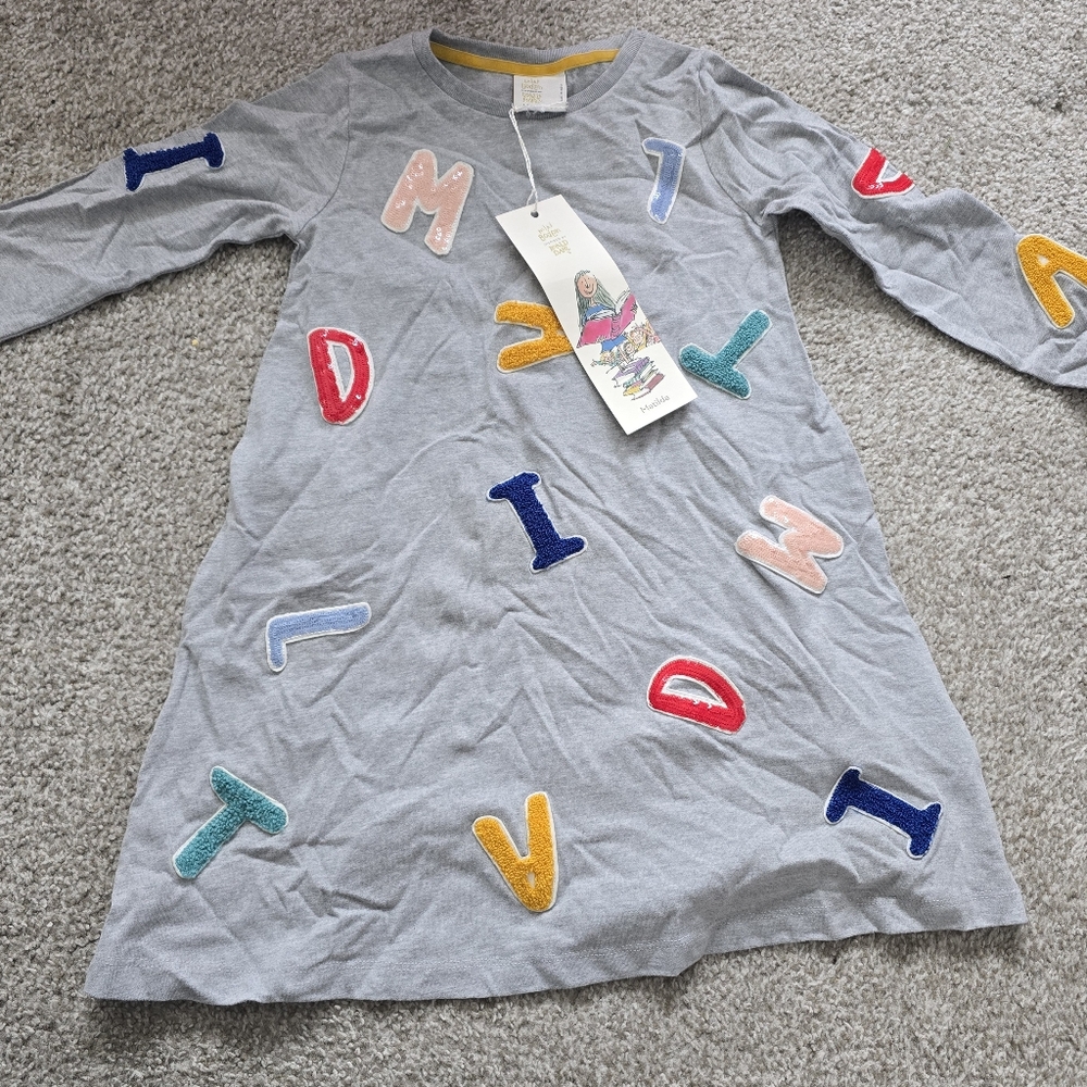Mini Boden Alphabet Dress